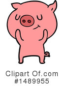 Pig Clipart #1489955 by lineartestpilot