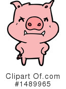 Pig Clipart #1489965 by lineartestpilot