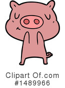 Pig Clipart #1489966 by lineartestpilot