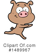 Pig Clipart #1489967 by lineartestpilot