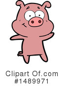Pig Clipart #1489971 by lineartestpilot