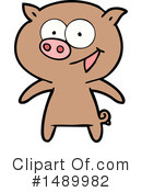 Pig Clipart #1489982 by lineartestpilot