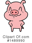 Pig Clipart #1489990 by lineartestpilot
