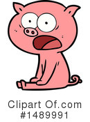 Pig Clipart #1489991 by lineartestpilot