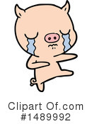 Pig Clipart #1489992 by lineartestpilot