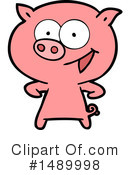 Pig Clipart #1489998 by lineartestpilot