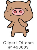 Pig Clipart #1490009 by lineartestpilot