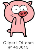 Pig Clipart #1490013 by lineartestpilot