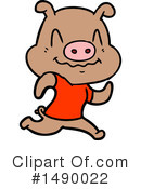 Pig Clipart #1490022 by lineartestpilot