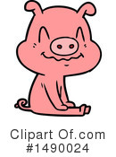 Pig Clipart #1490024 by lineartestpilot