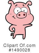 Pig Clipart #1490028 by lineartestpilot