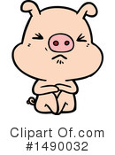 Pig Clipart #1490032 by lineartestpilot