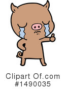 Pig Clipart #1490035 by lineartestpilot