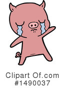 Pig Clipart #1490037 by lineartestpilot