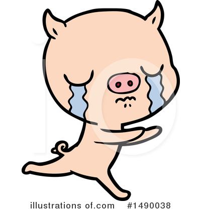 Royalty-Free (RF) Pig Clipart Illustration by lineartestpilot - Stock Sample #1490038
