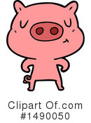 Pig Clipart #1490050 by lineartestpilot