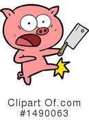 Pig Clipart #1490063 by lineartestpilot