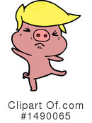 Pig Clipart #1490065 by lineartestpilot