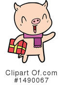 Pig Clipart #1490067 by lineartestpilot