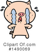 Pig Clipart #1490069 by lineartestpilot