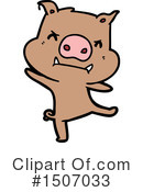Pig Clipart #1507033 by lineartestpilot