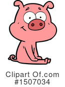 Pig Clipart #1507034 by lineartestpilot