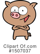 Pig Clipart #1507037 by lineartestpilot