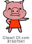 Pig Clipart #1507041 by lineartestpilot