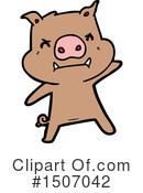 Pig Clipart #1507042 by lineartestpilot