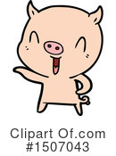 Pig Clipart #1507043 by lineartestpilot