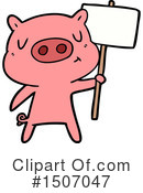 Pig Clipart #1507047 by lineartestpilot