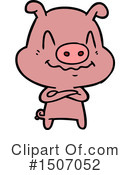 Pig Clipart #1507052 by lineartestpilot