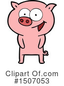 Pig Clipart #1507053 by lineartestpilot