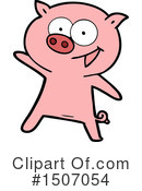 Pig Clipart #1507054 by lineartestpilot