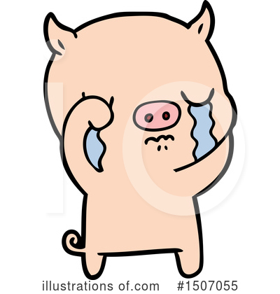 Royalty-Free (RF) Pig Clipart Illustration by lineartestpilot - Stock Sample #1507055
