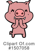 Pig Clipart #1507058 by lineartestpilot