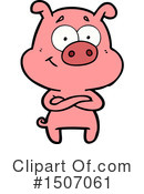 Pig Clipart #1507061 by lineartestpilot