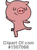 Pig Clipart #1507068 by lineartestpilot