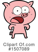 Pig Clipart #1507089 by lineartestpilot
