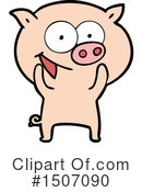 Pig Clipart #1507090 by lineartestpilot