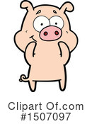 Pig Clipart #1507097 by lineartestpilot