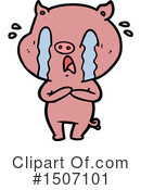 Pig Clipart #1507101 by lineartestpilot
