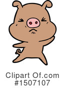 Pig Clipart #1507107 by lineartestpilot