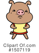 Pig Clipart #1507119 by lineartestpilot