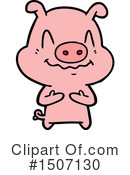 Pig Clipart #1507130 by lineartestpilot