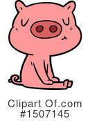 Pig Clipart #1507145 by lineartestpilot