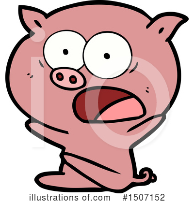 Royalty-Free (RF) Pig Clipart Illustration by lineartestpilot - Stock Sample #1507152