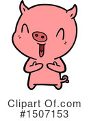 Pig Clipart #1507153 by lineartestpilot