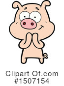 Pig Clipart #1507154 by lineartestpilot