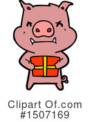 Pig Clipart #1507169 by lineartestpilot